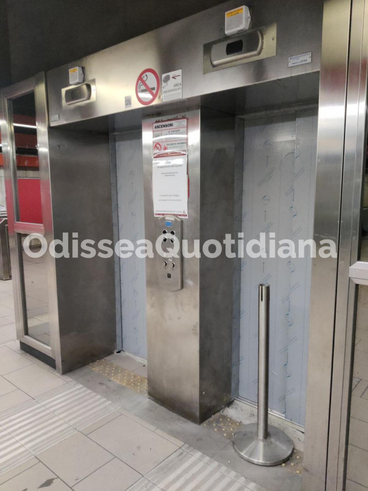 Ascensori e scale mobili metro: obiettivo 91% - 