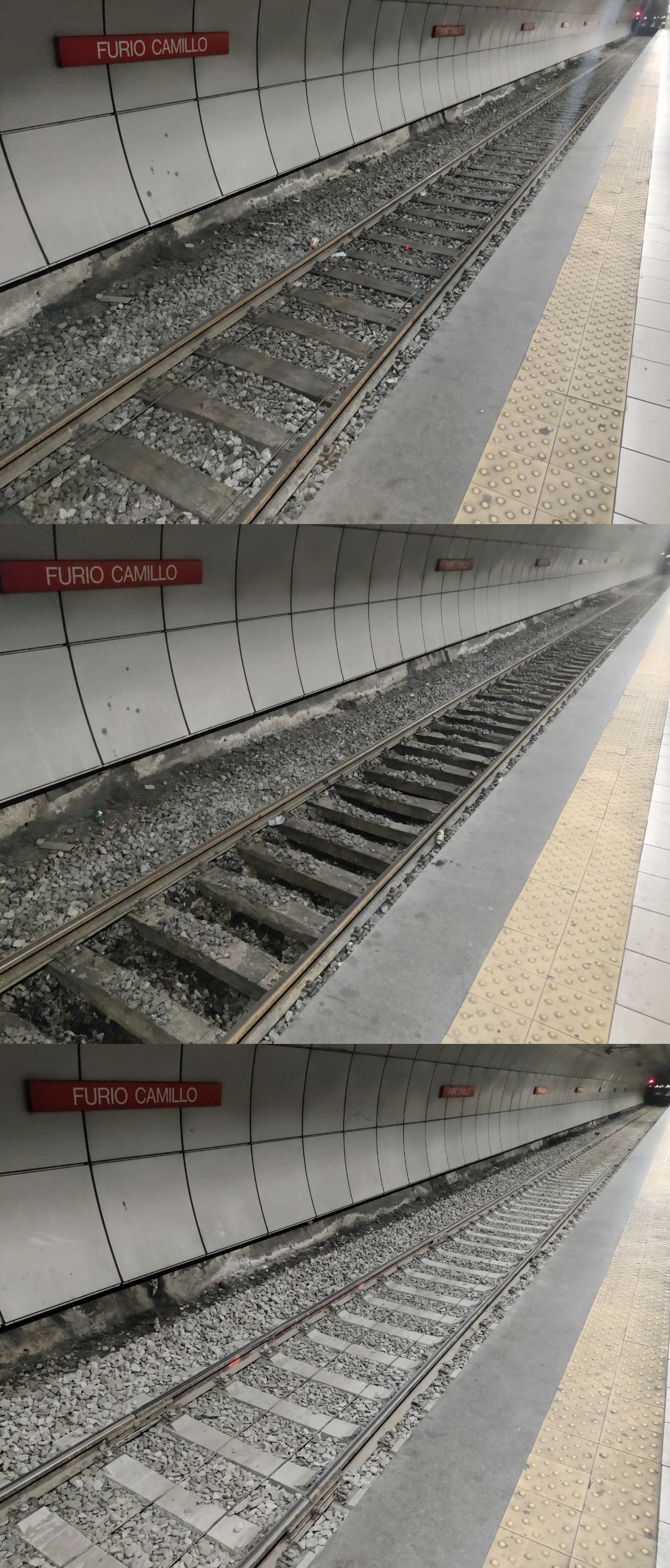 Le fasi dei lavori in metro A
