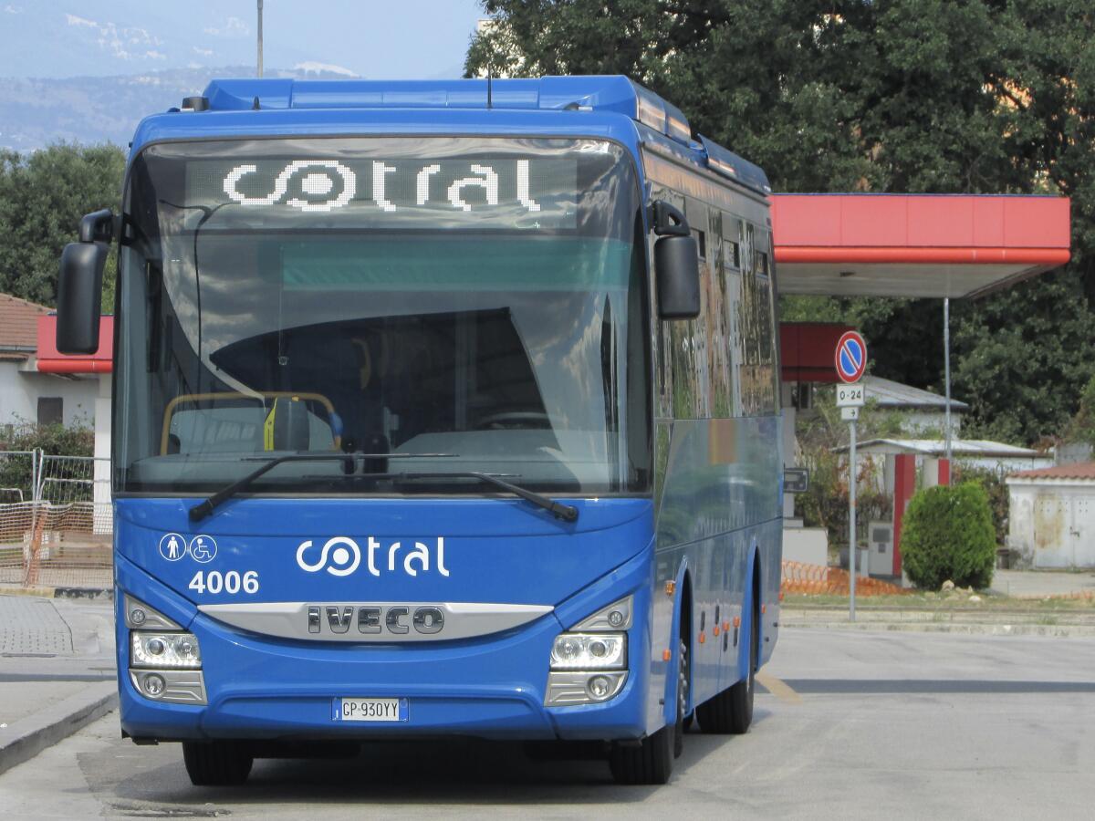 Cotral: in consegna i primi dei 178 nuovi bus a metano - 