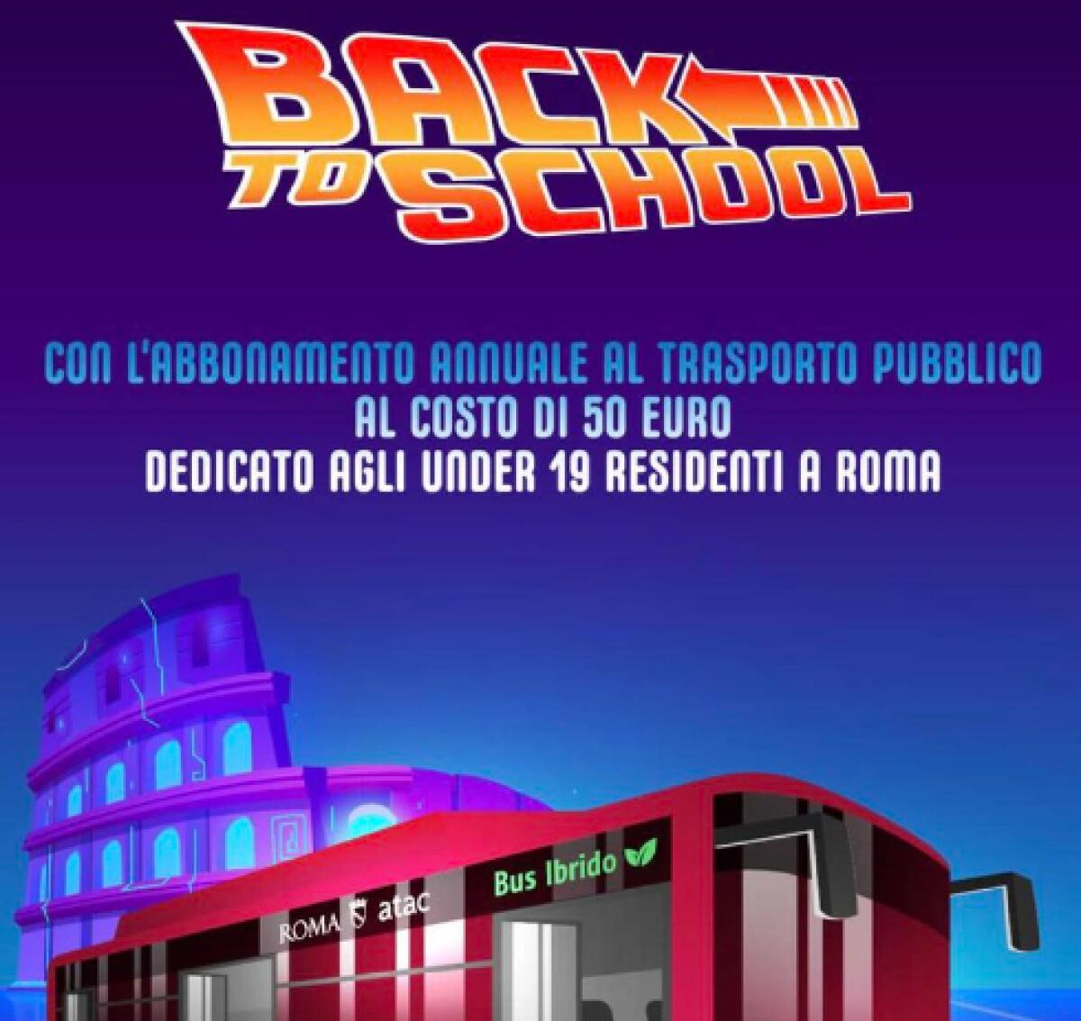 ATAC: dal 7 settembre via alle richieste per abbonamenti agevolati under 19 - 