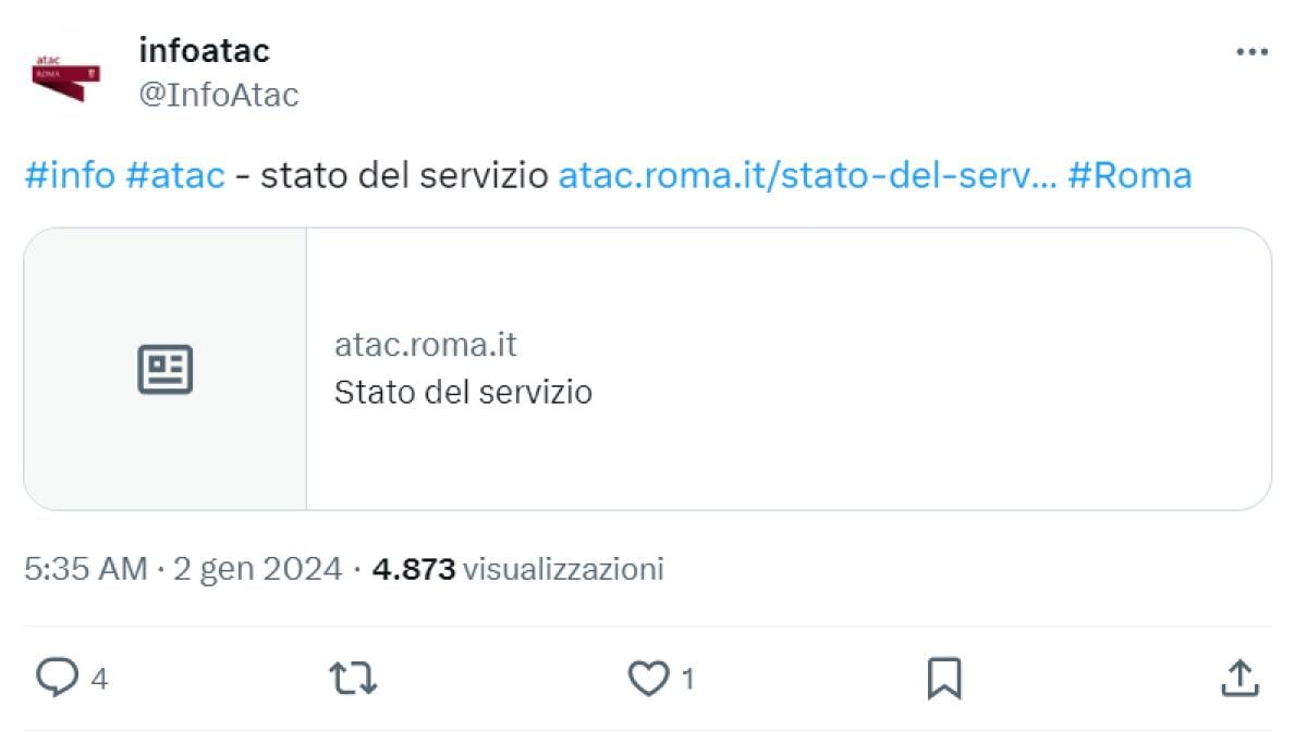 InfoAtac non funziona più - 