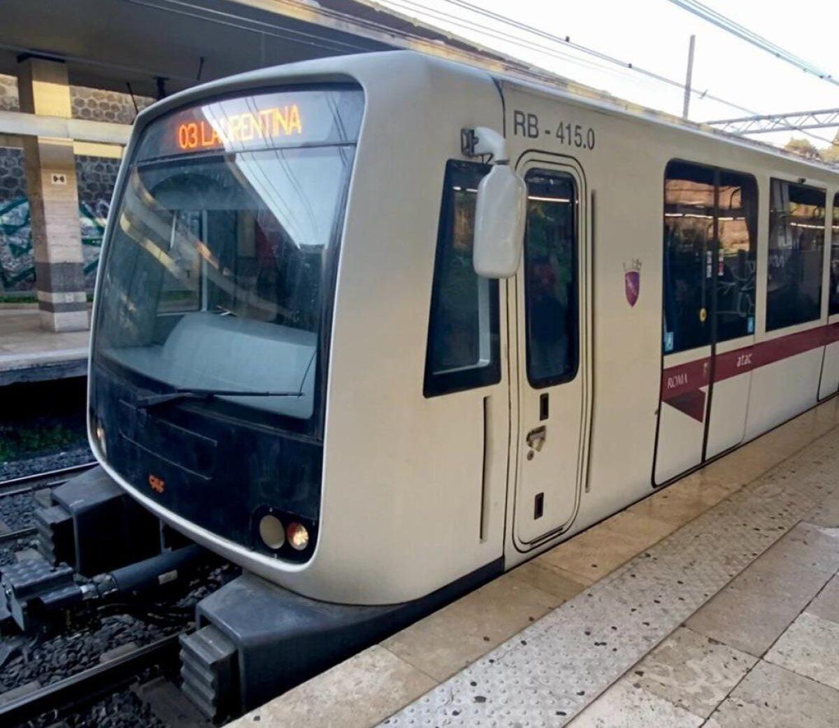Metro B: torna in servizio il terzo treno dopo la revisione intermedia - 