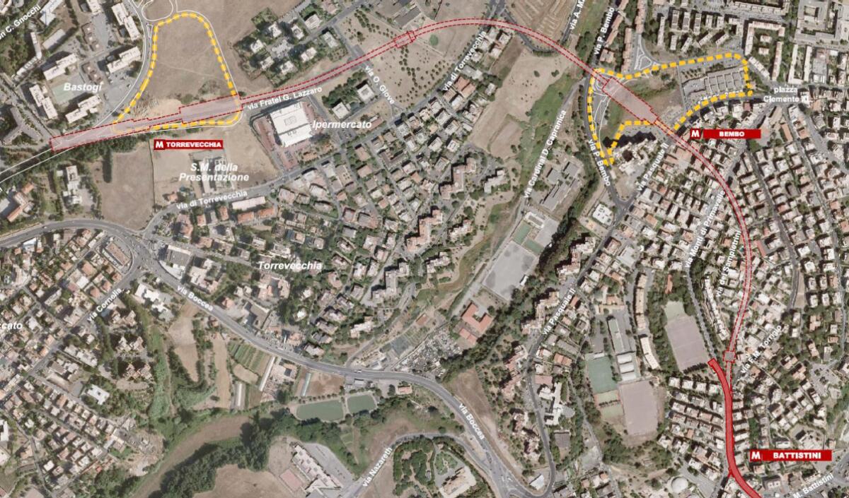 Metro A: avviata la gara di progettazione del prolungamento a Torrevecchia - 