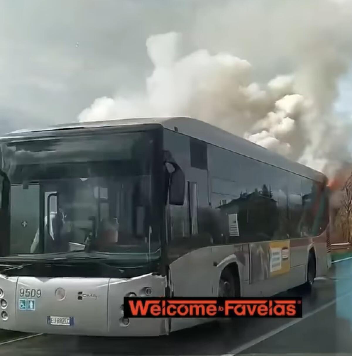 Roma TPL: un altro bus in fiamme    - 
