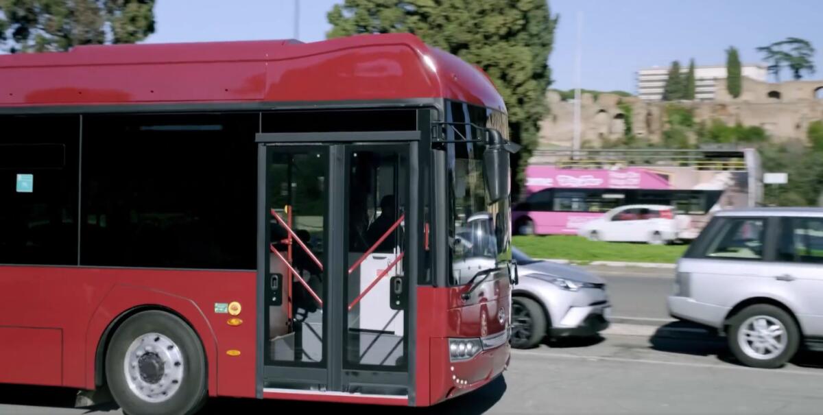 Rete bus periferica: i nuovi mezzi elettrici in prova - 
