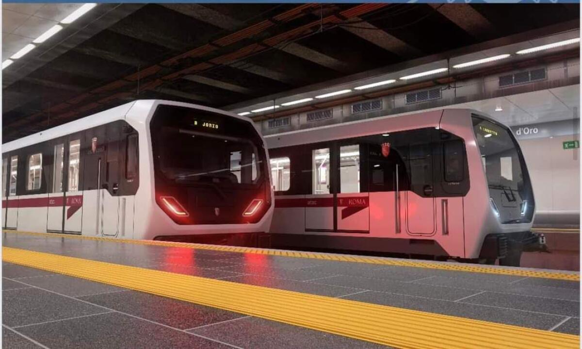 Nuovi treni metro: ecco come saranno i convogli delle linee A e B di Roma - 