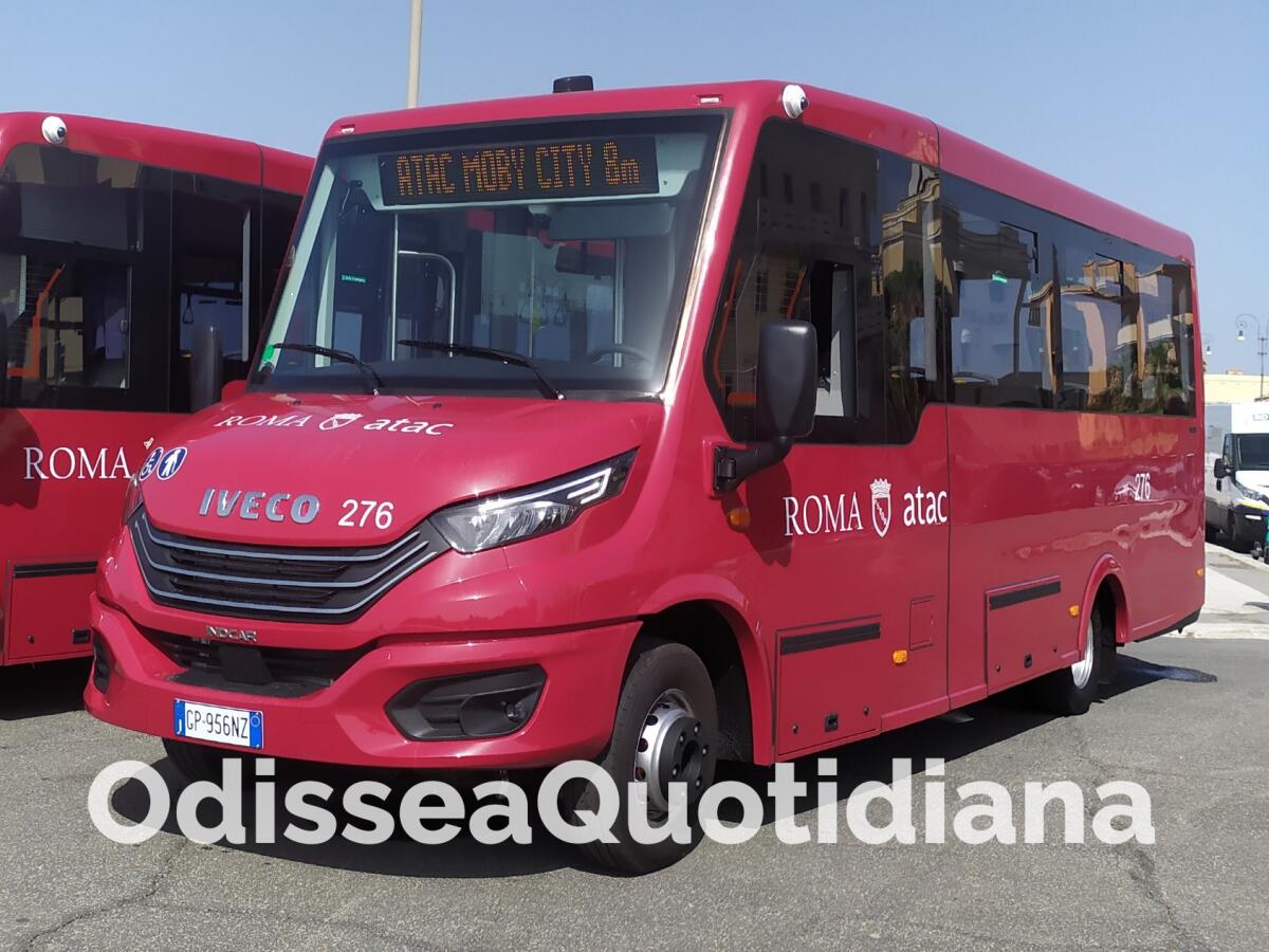 #AutobusDiRoma - Iveco-Indcar Mobi, i furgoni-bus conquistano la Capitale - 