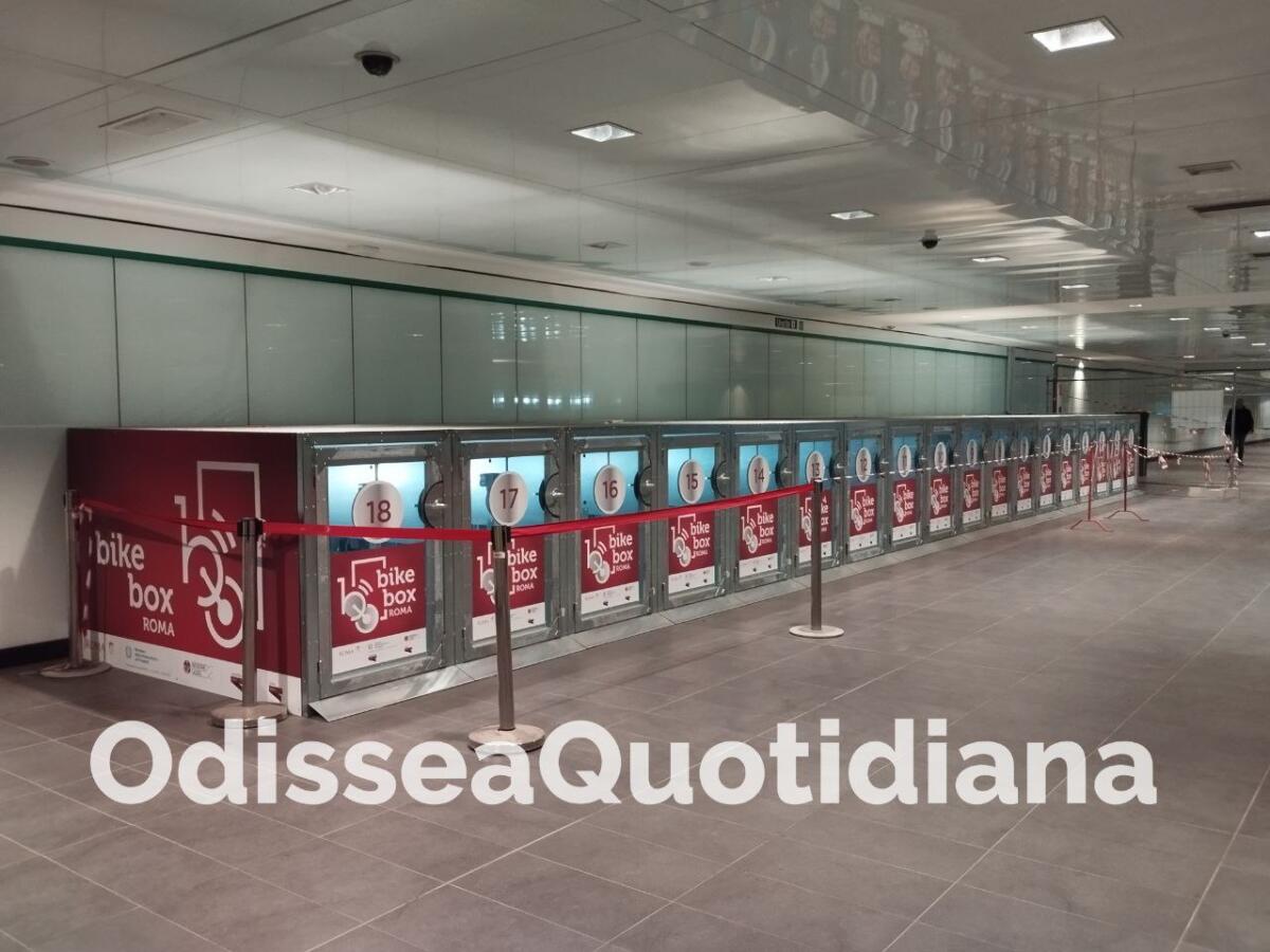 Bike box: il servizio debutta in altre 10 stazioni della metropolitana - 