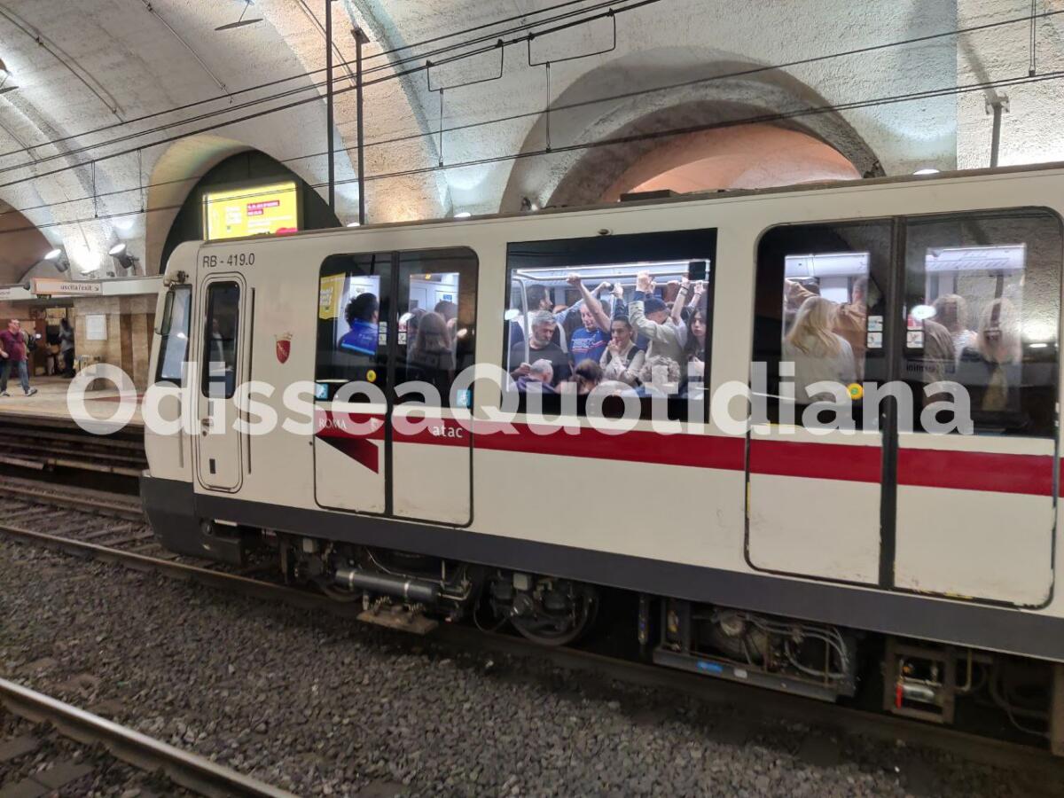 Metro B: torna in servizio il quinto treno dopo la revisione intermedia - 