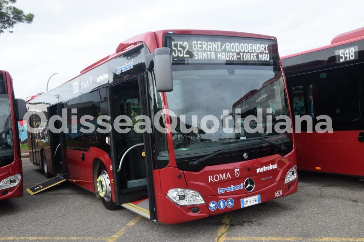 Rete bus periferica: dal 10 giugno Troiani/SAP acquisiscono il 552 - 