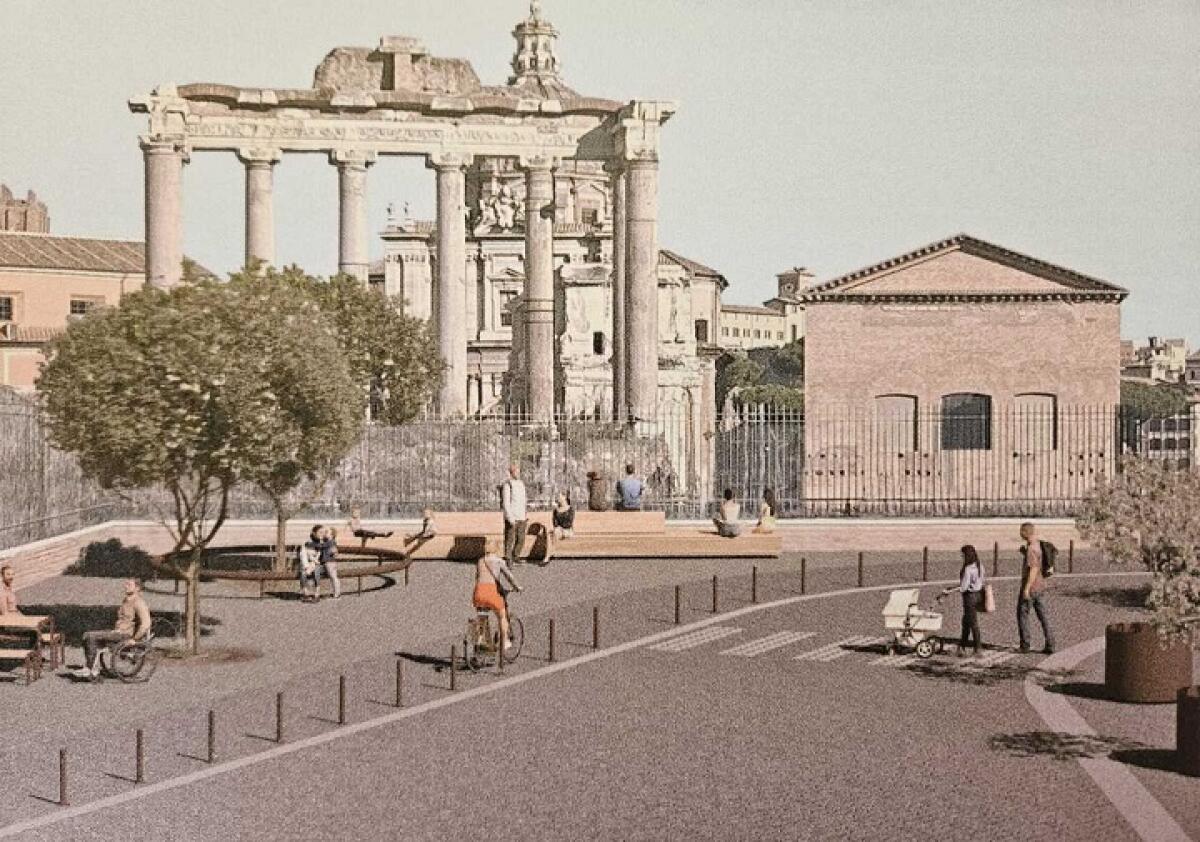 Mobilità pedonale: partono i lavori per l'anello del Palatino - 