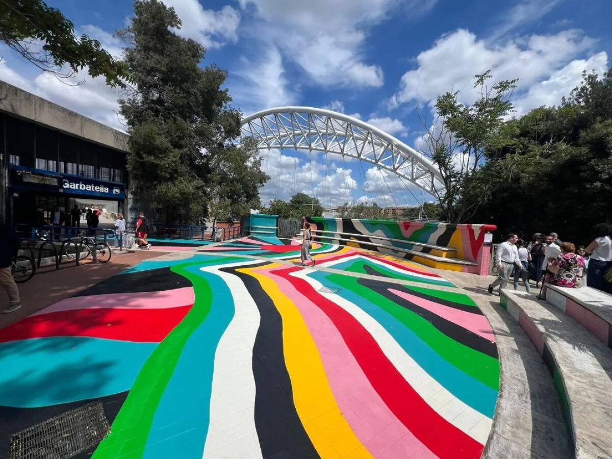 Garbatella: la street art conquista la metropolitana - 