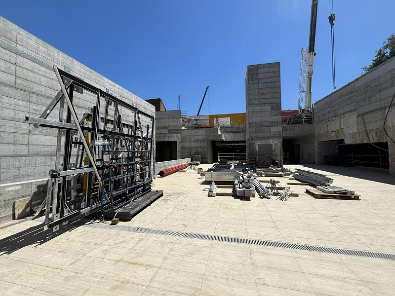 Cantiere stazione Porta Metronia