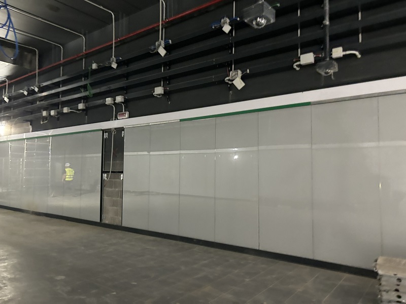 Cantiere stazione Porta Metronia