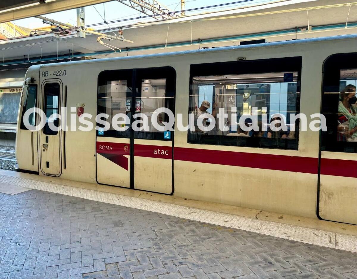 Metro B: torna in servizio il sesto treno dopo la revisione intermedia - 