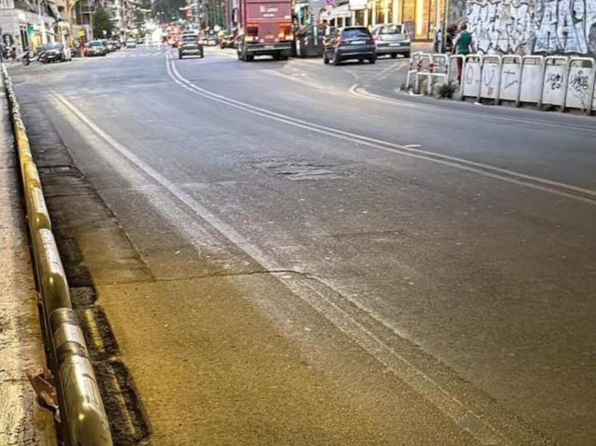 La ciclabile Tuscolana (senza manutenzione) si è cancellata - 