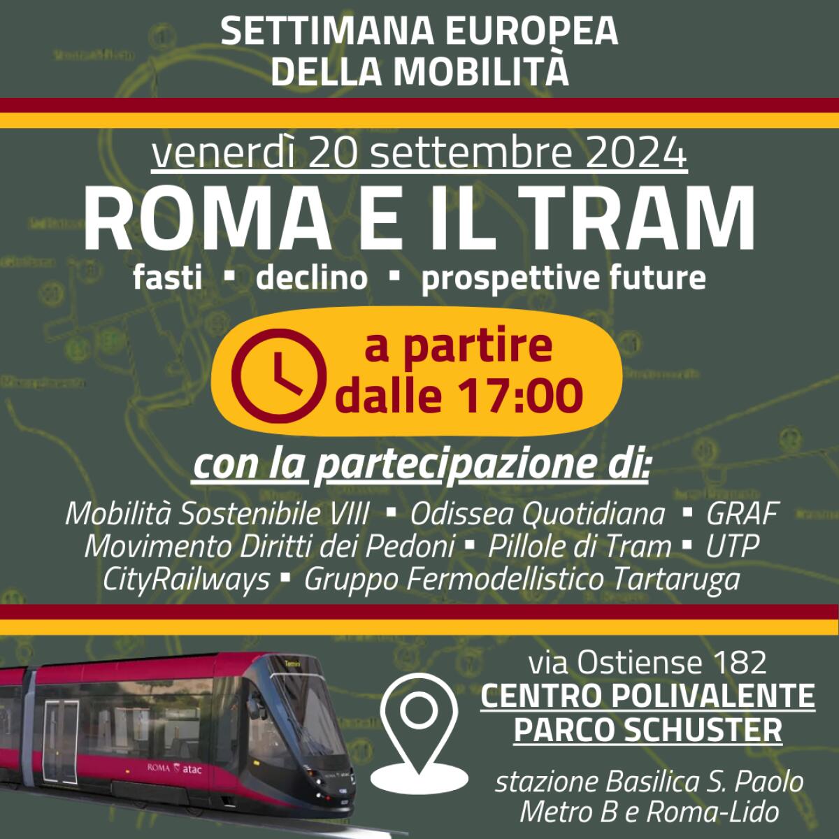 Roma e il tram: un evento per la settimana europea della mobilità - 