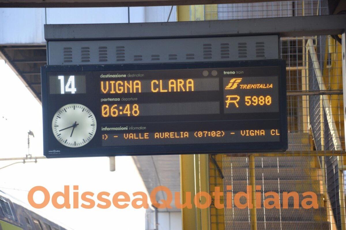 Ferrovia FL3: riapre la linea per Vigna Clara - 