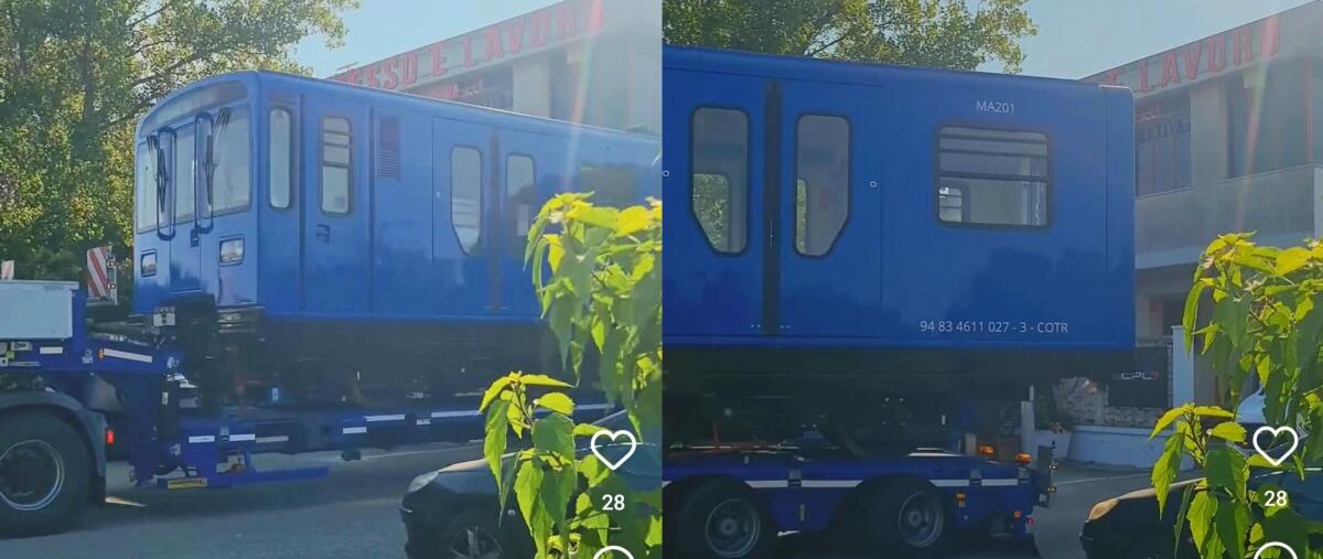 Roma-Lido: in consegna il primo MA200 dopo la revisione generale - 