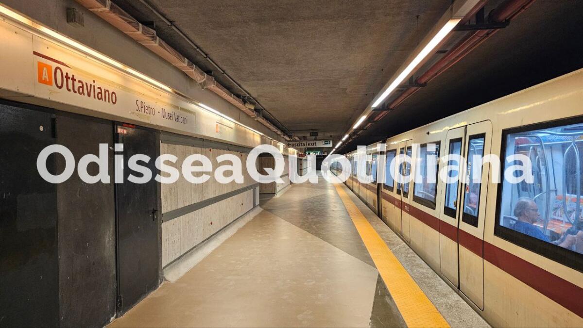 Metro A: tornano accessibili le fermate di Ottaviano e Lepanto - 