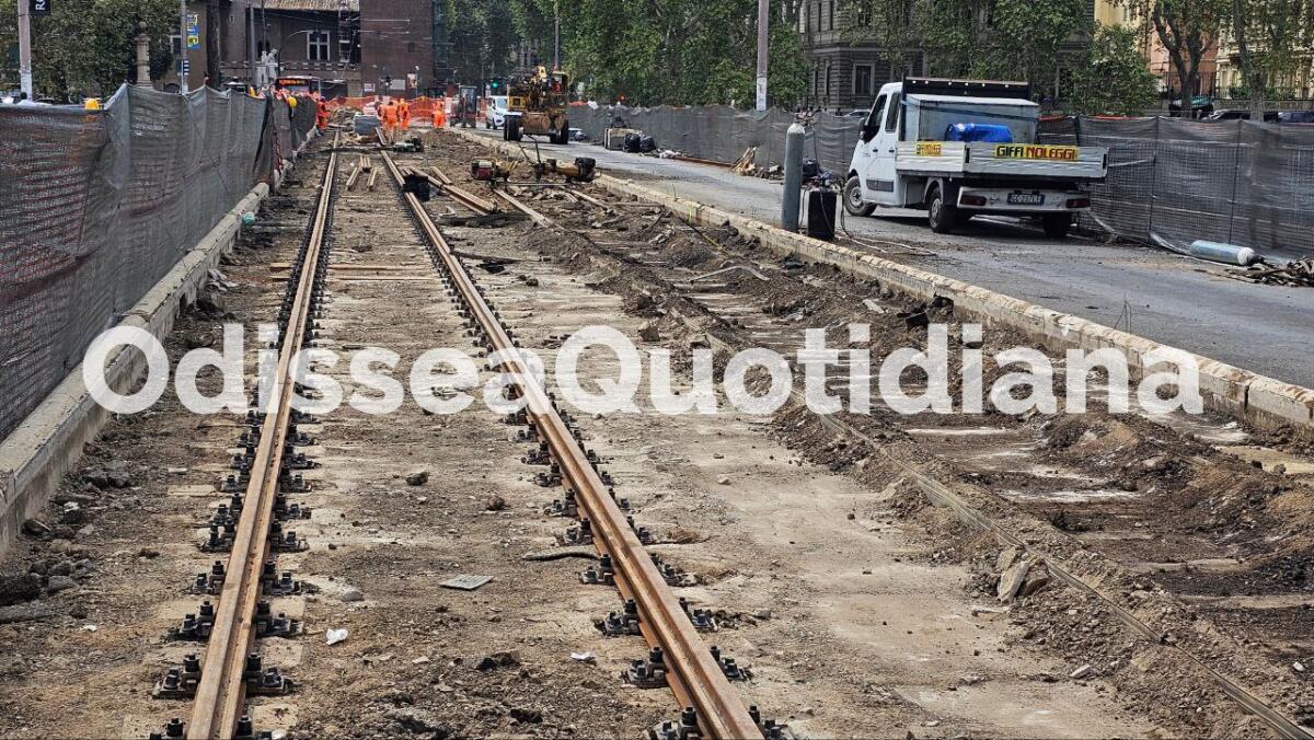 Rete tram: terminati i lavori di rinnovo su ponte Garibaldi - 