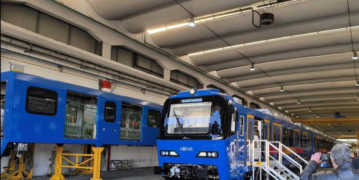 La presentazione carbonara dei nuovi treni Titagarh Firema - 