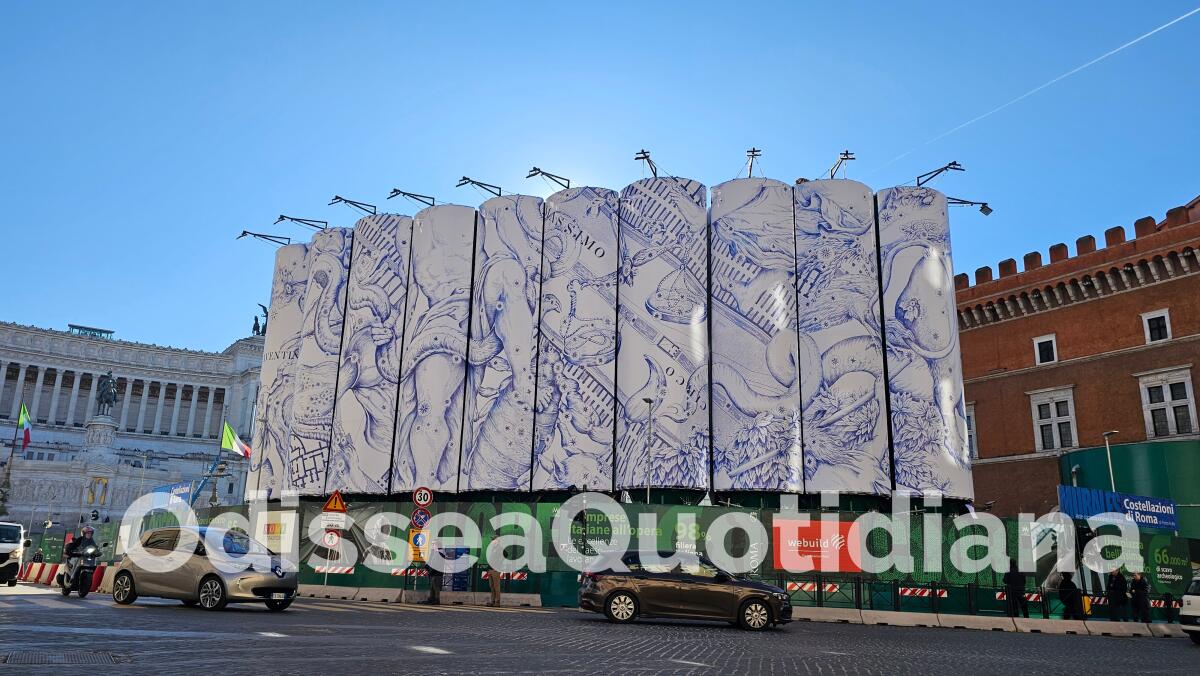 Metro C: inaugurato il “cantiere d’arte” - 