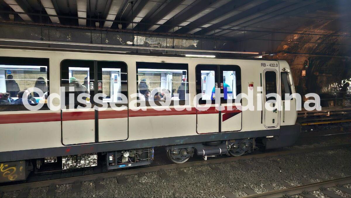 Metro B: torna in servizio il nono treno dopo la revisione intermedia - 
