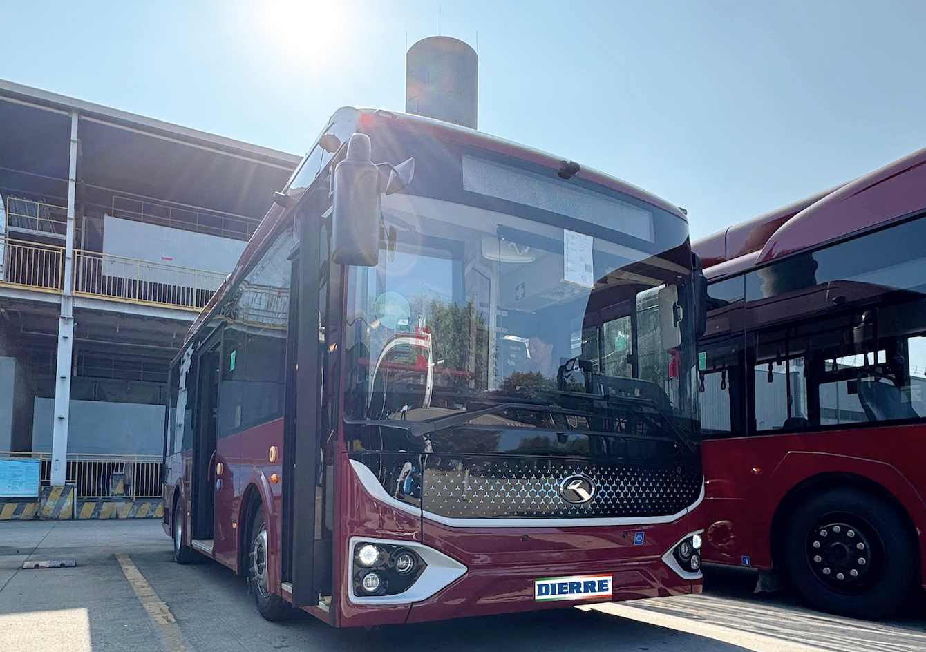 Rete bus periferica: il King Long PEV8 prepara il suo debutto sulle strade della Capitale