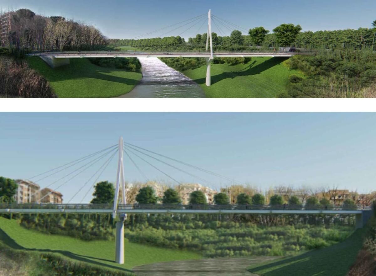 Sacco Pastore: approvata la project review del ponte ciclopedonale sull’Aniene - 