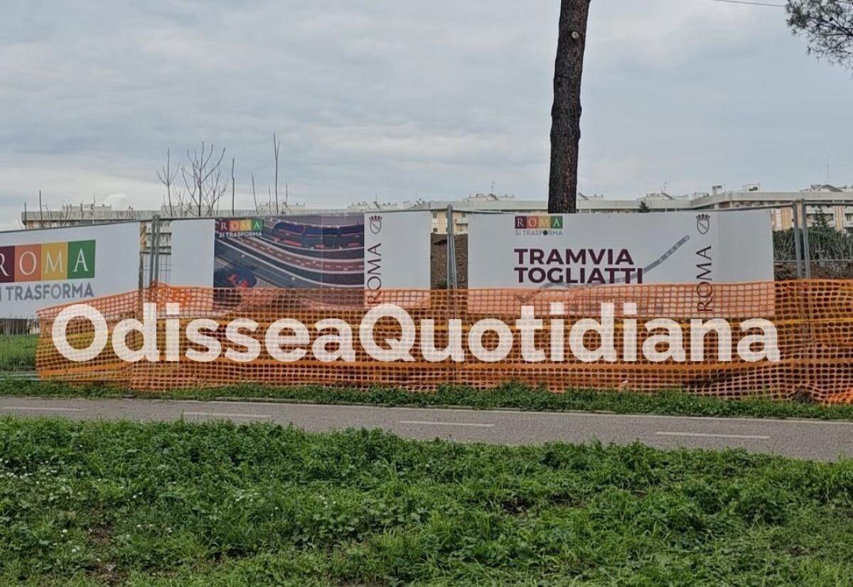 Tramvia Togliatti: lo stato di avanzamento lavori a marzo 2025 - 