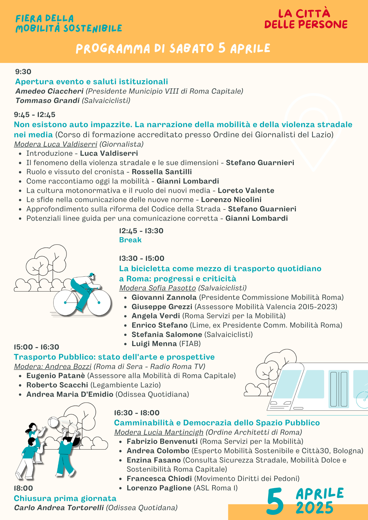 programma evento 5 aprile