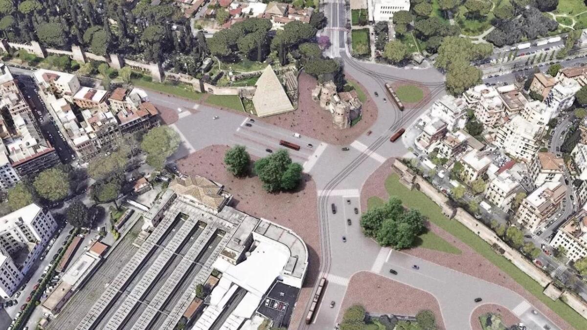 Tram: arriva il masterplan di Testaccio - 