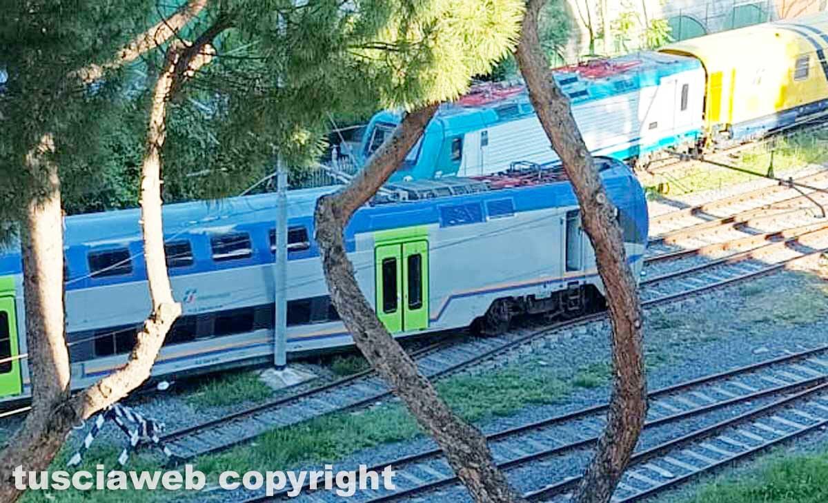 FL3 Roma-Viterbo: un treno deraglia alla stazione di Porta Fiorentina - 