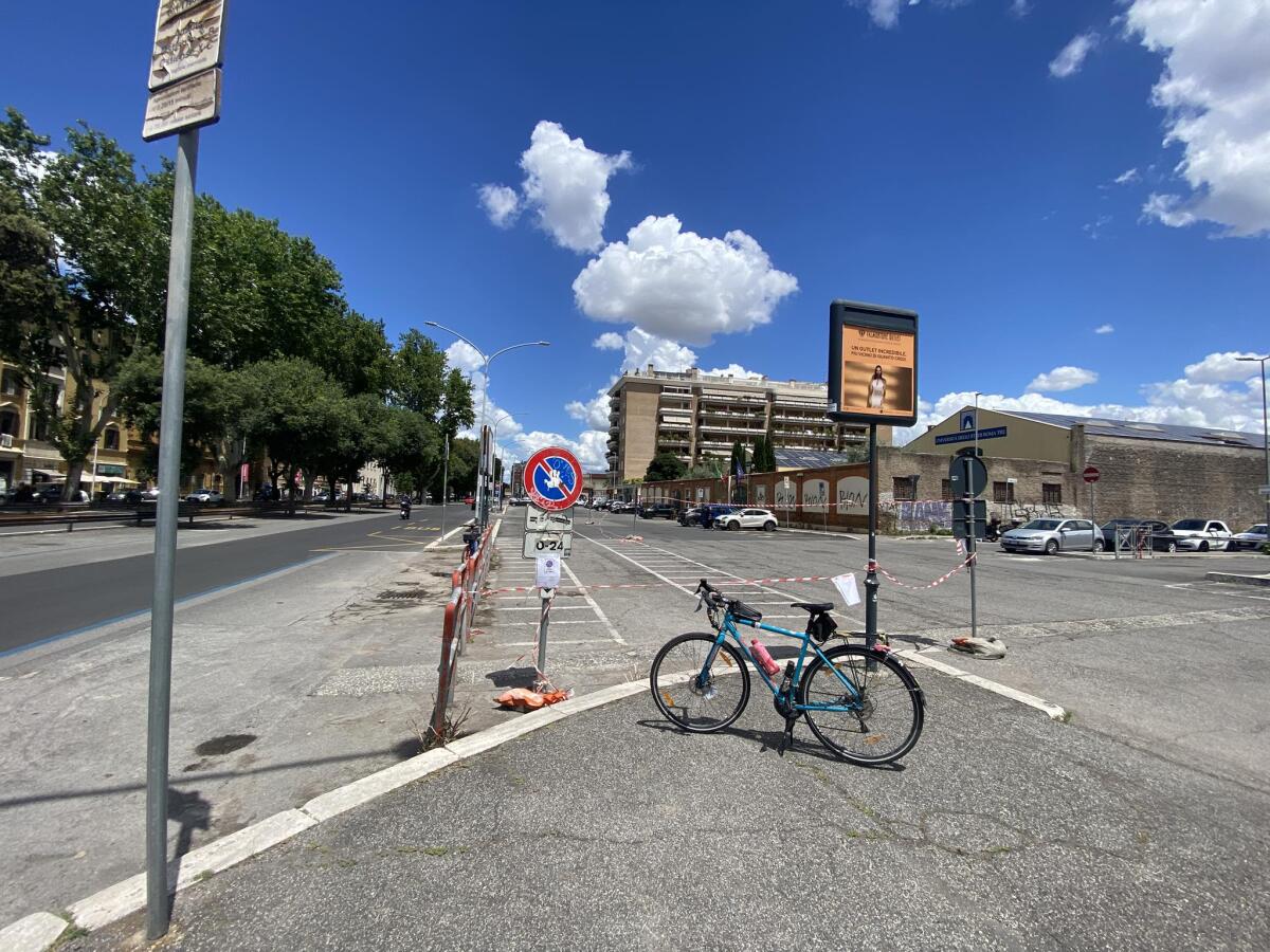 Ciclabile Ostiense: ripartono i lavori, ma è polemica - 