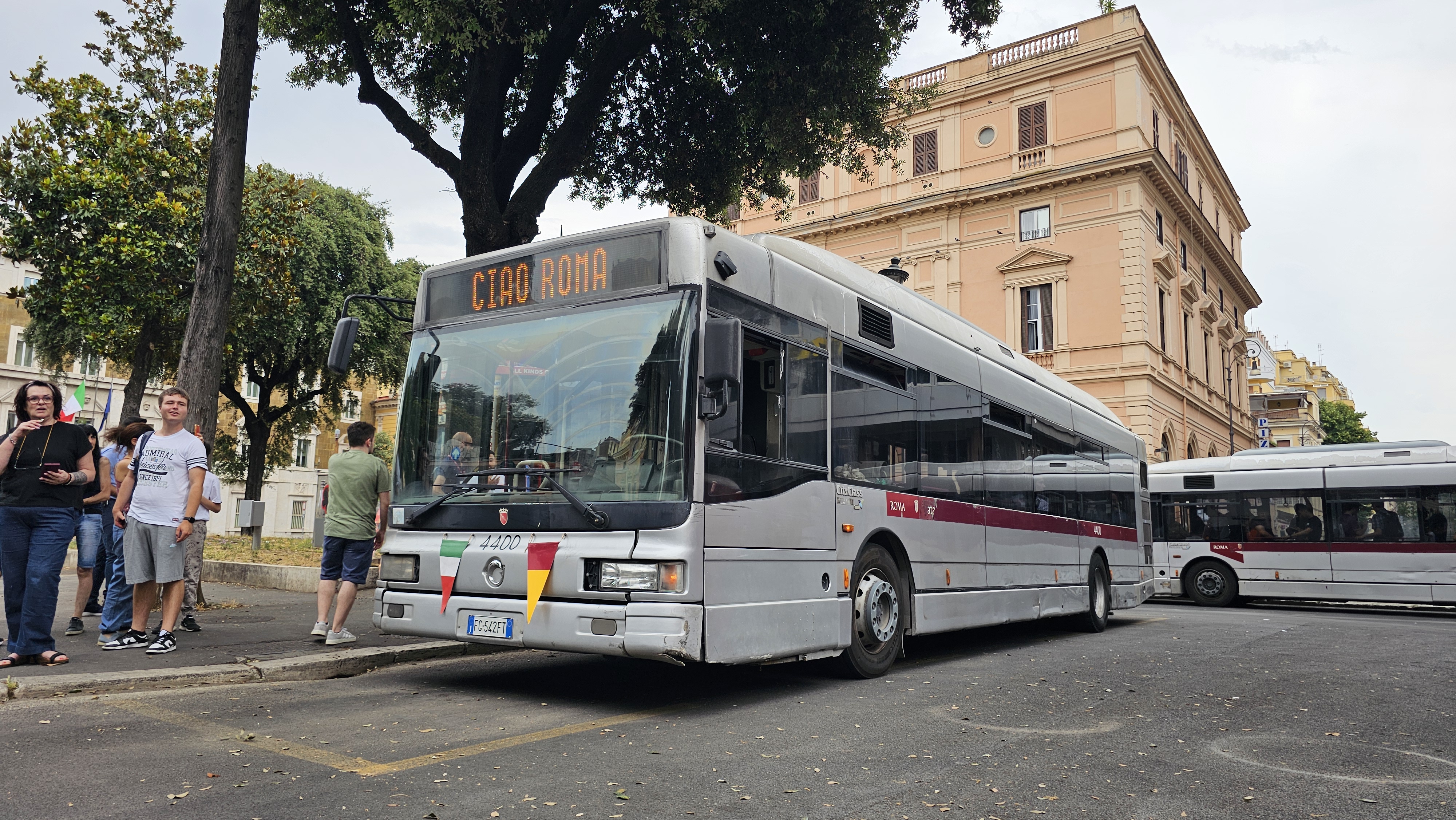 Addio agli autobus Cityclass CNG di Roma