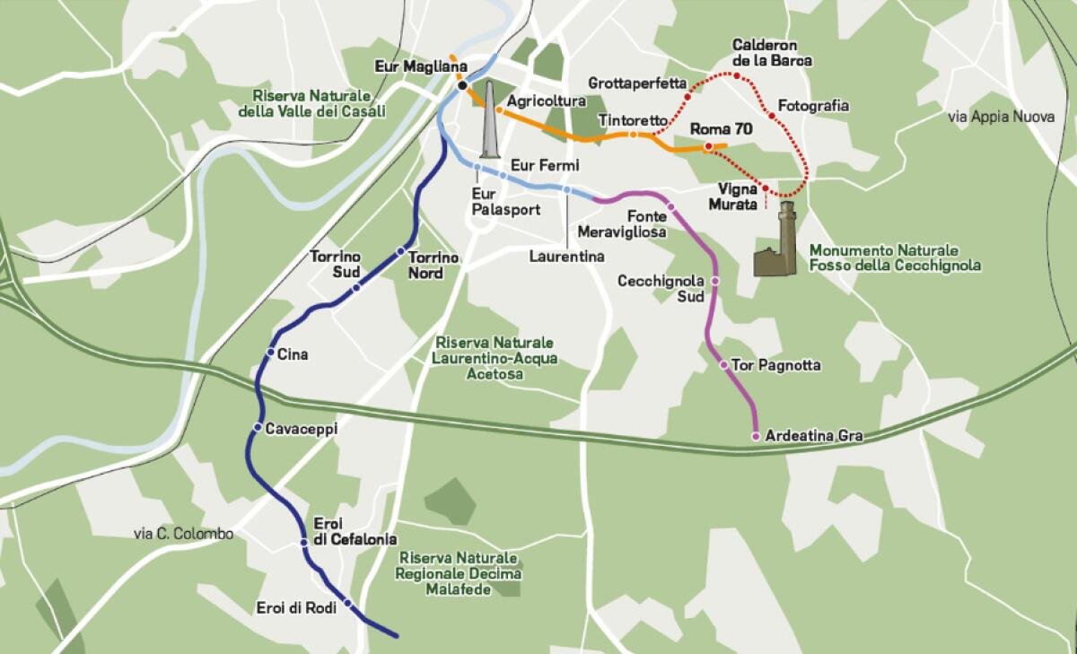 Metro D: trovata l'intesa sul tracciato sud - 