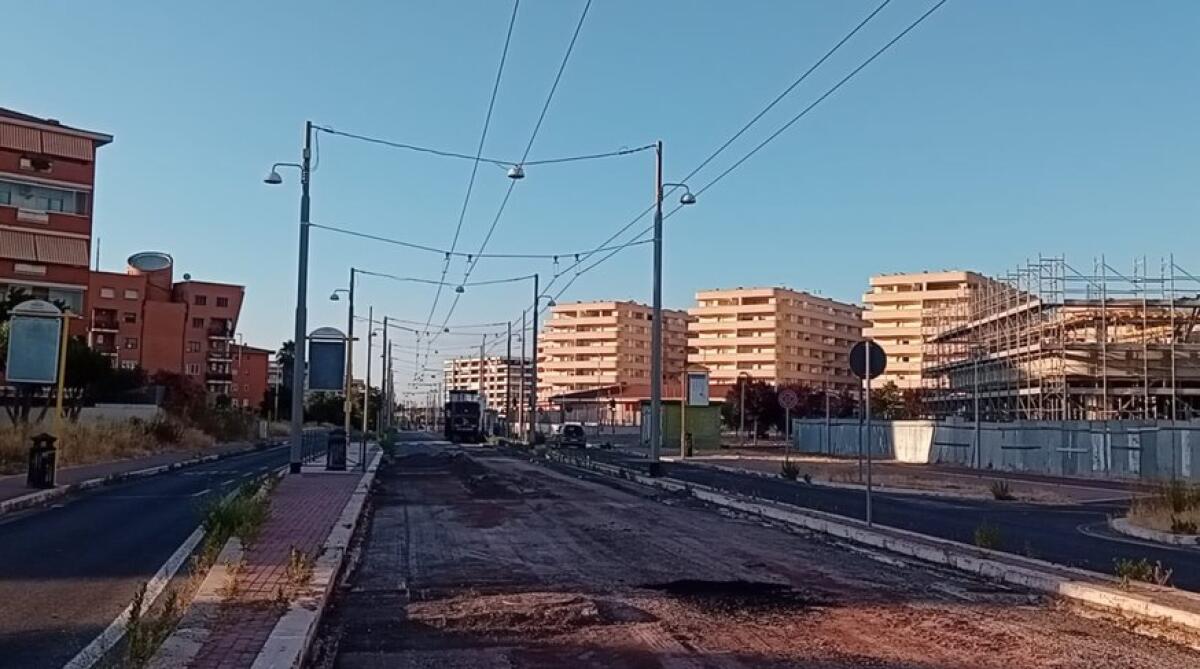 Filobus: avviato il rifacimento del corridoio Laurentino - 