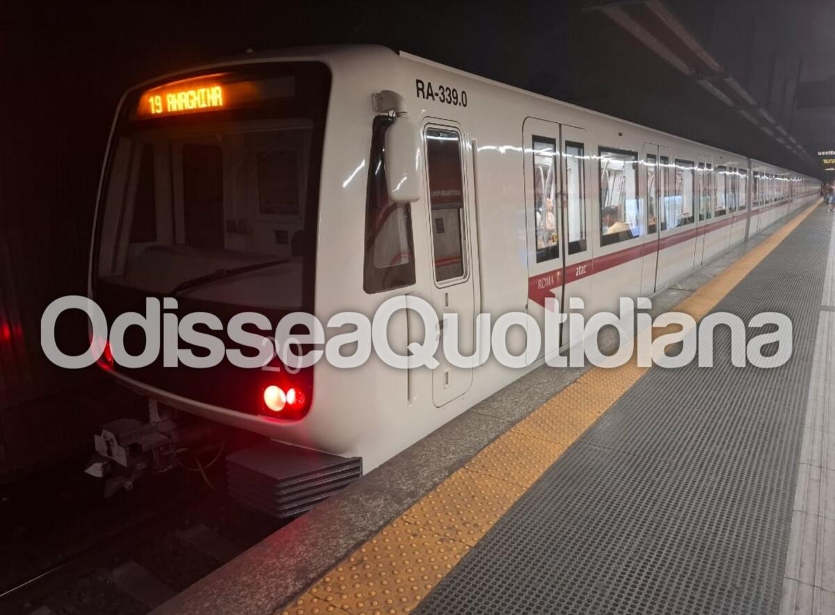 Metro A: torna in servizio l’ottavo treno revisionato - 