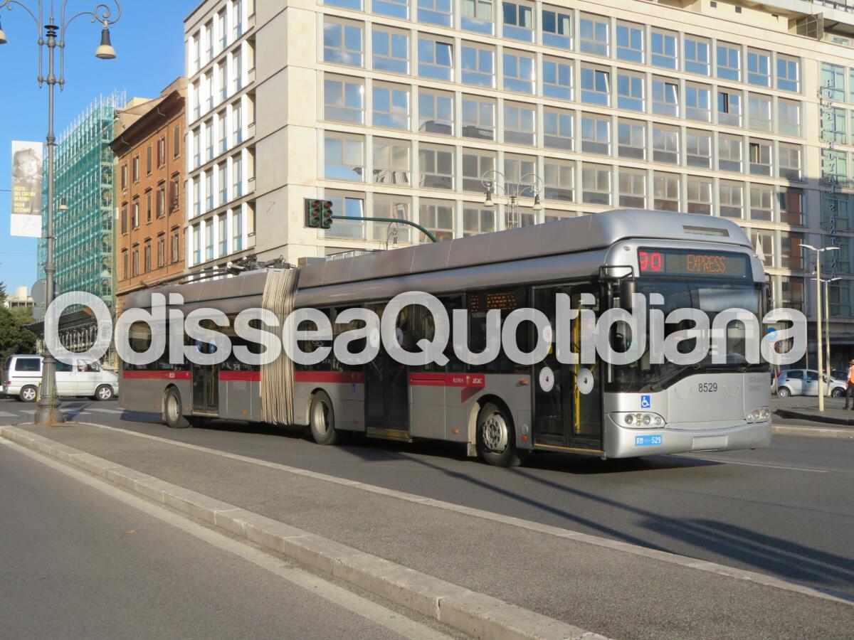  #AutobusDiRoma 2.0 - Solaris-Ganz Trollino18, il ritorno dei filobus a Roma - 