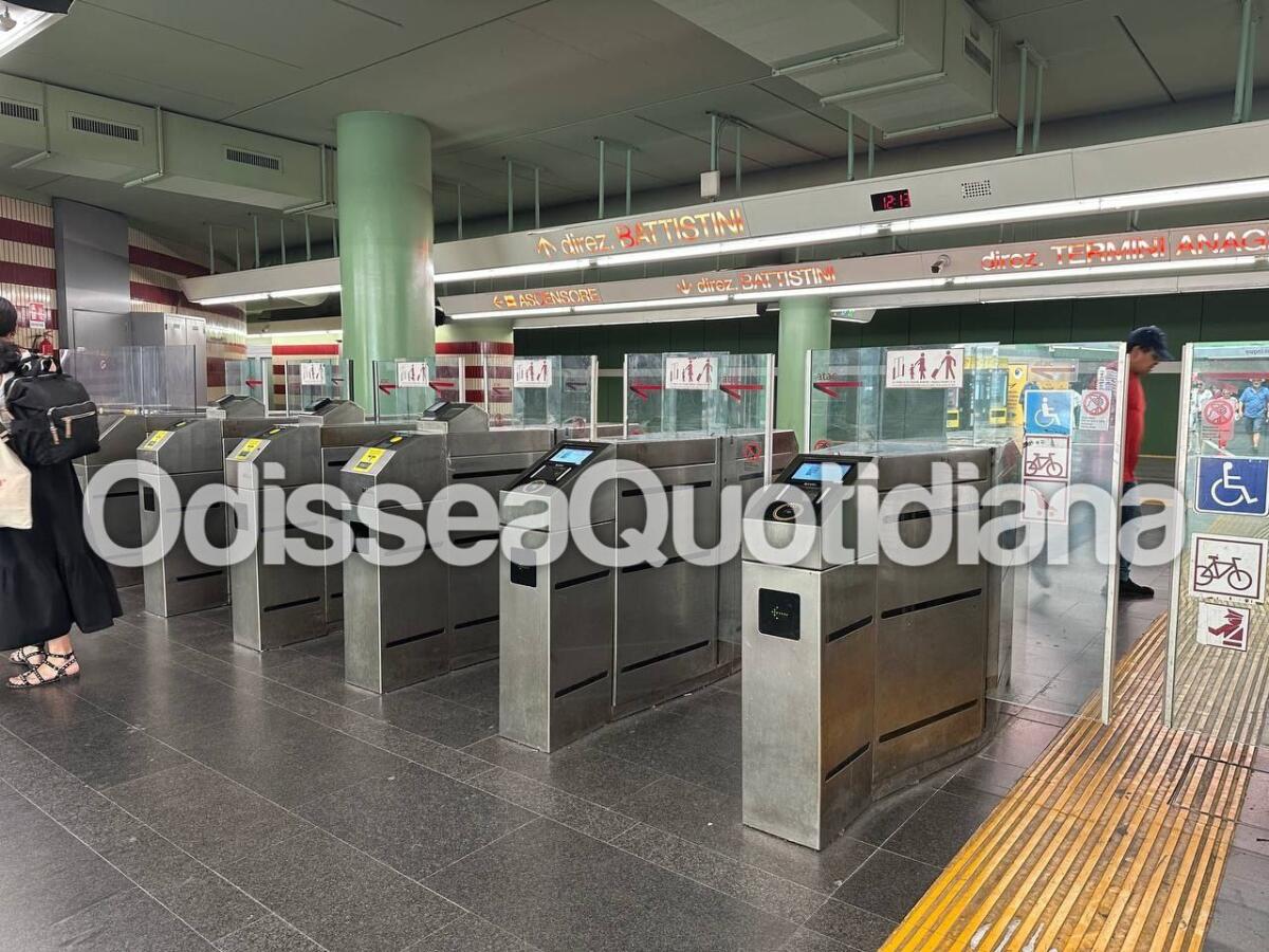 Metropolitane: arrivano le nuove validatrici - 