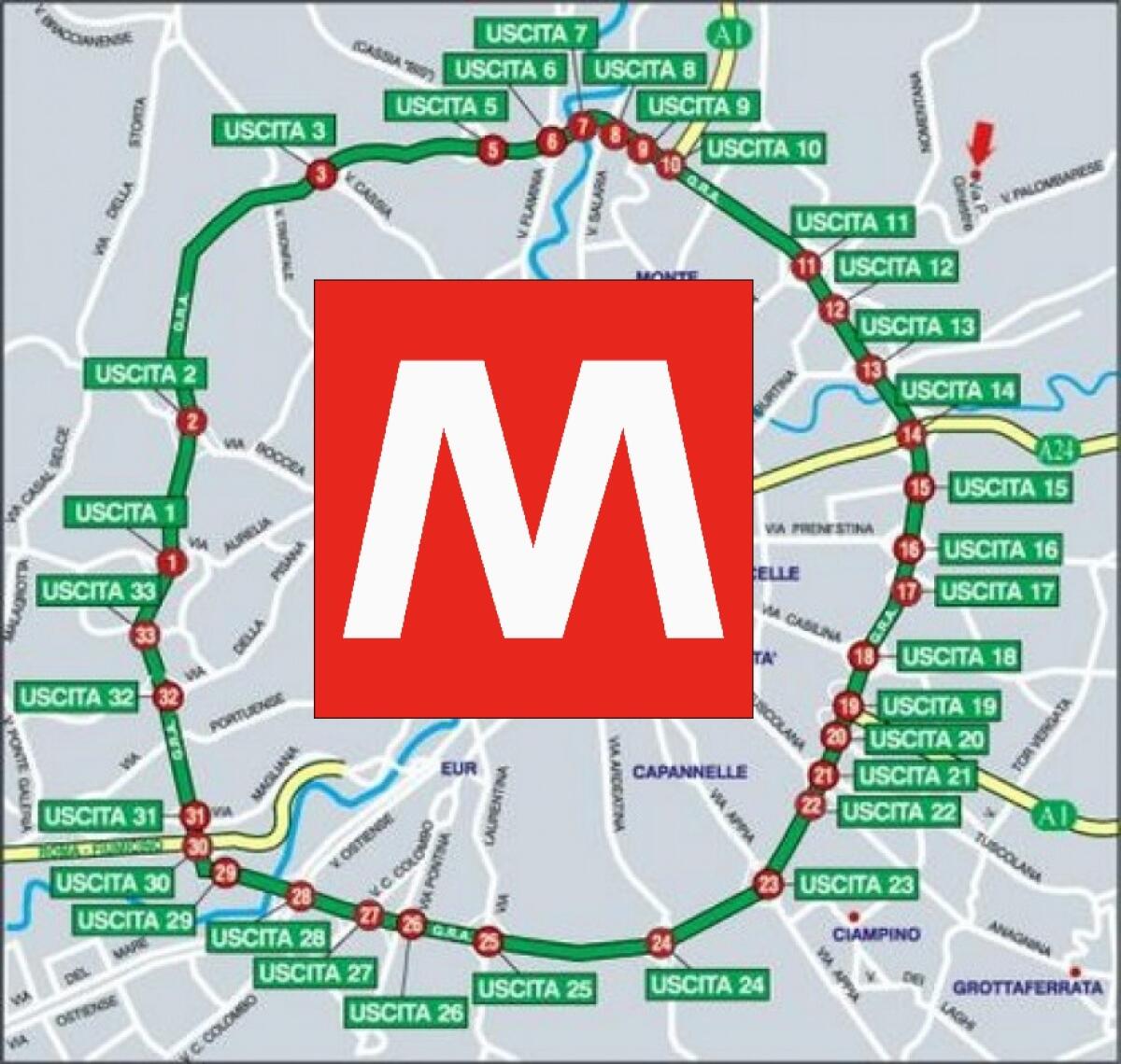 A Roma serve una metro sotto il Grande Raccordo Anulare? - 