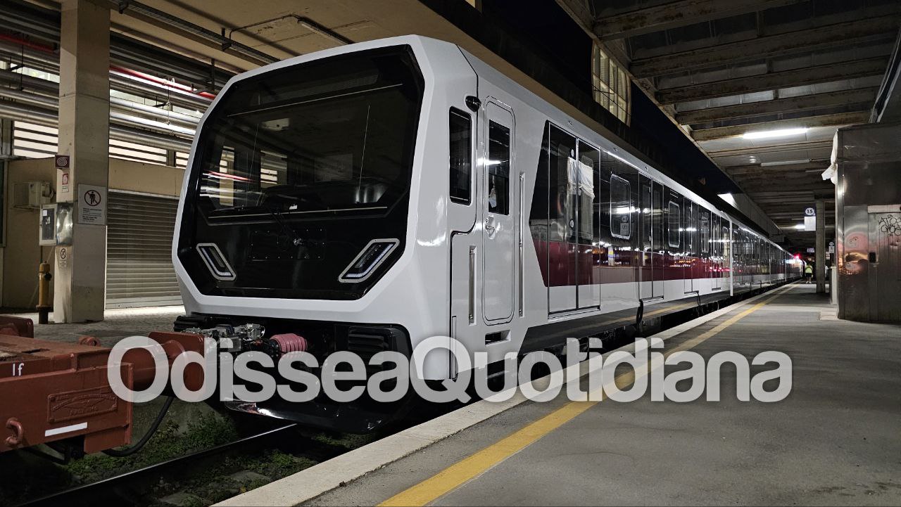 Metro B: consegnato il secondo convoglio Hitachi