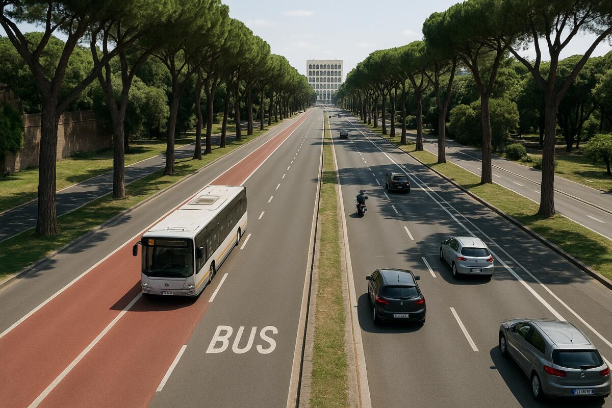 Autobus: Legambiente Garbatella chiede la corsia preferenziale sulla Colombo - 