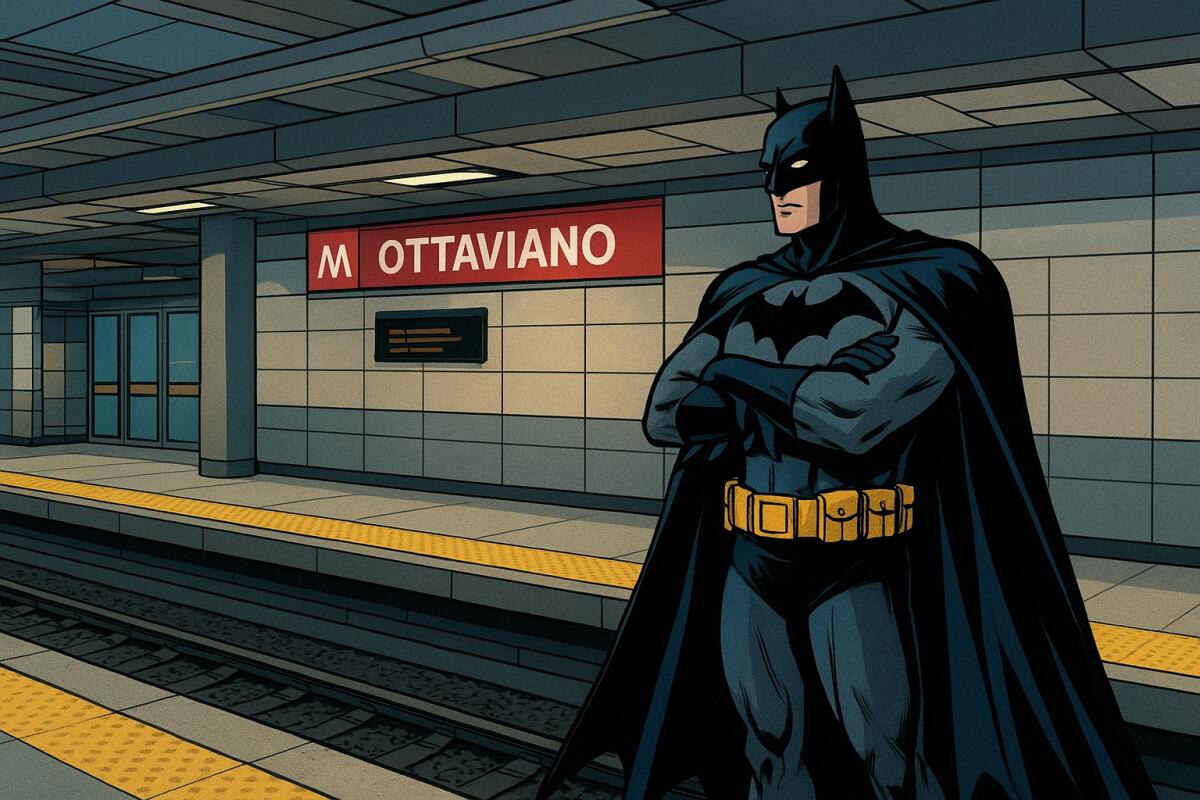 Metro A: la stazione Ottaviano ospita il Batman Day - 