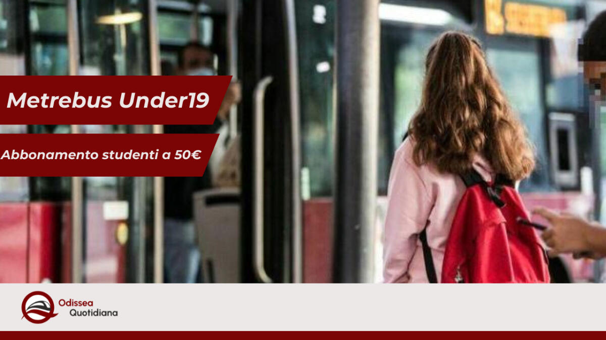 Metrebus Under19: abbonamento studenti Roma a 50€ per il trasporto pubblico - 