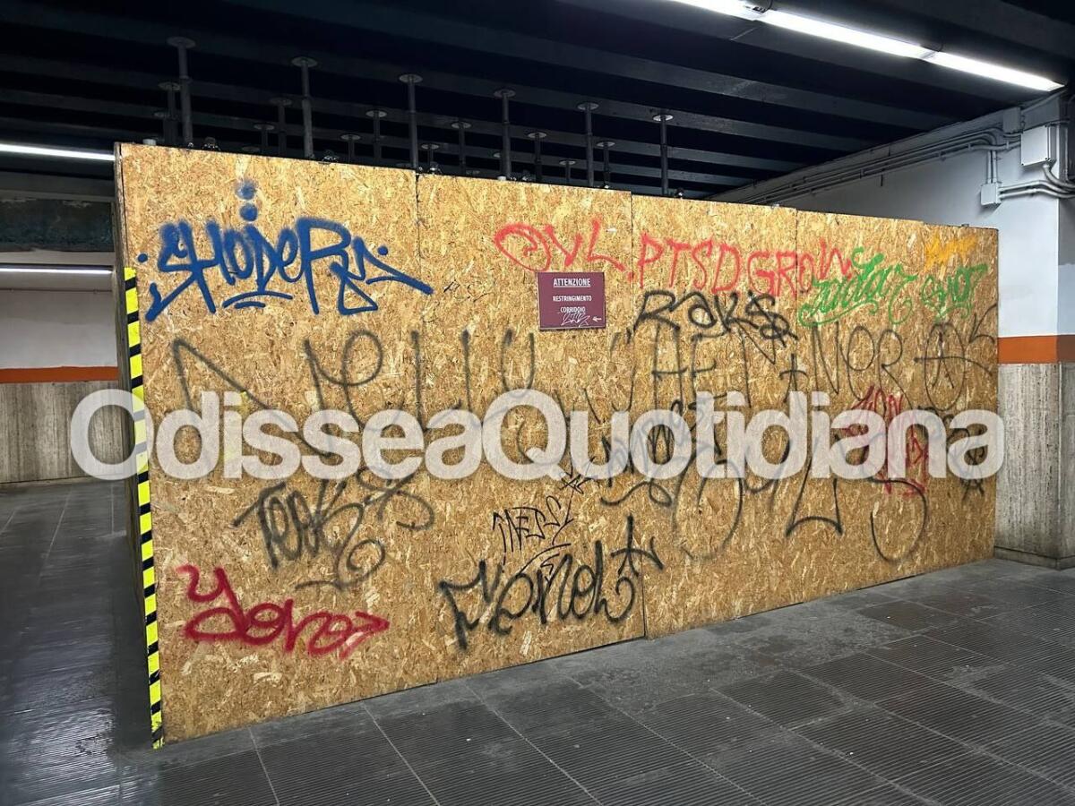 Metro A: parte il ripristino strutturale della stazione Giulio Agricola - 