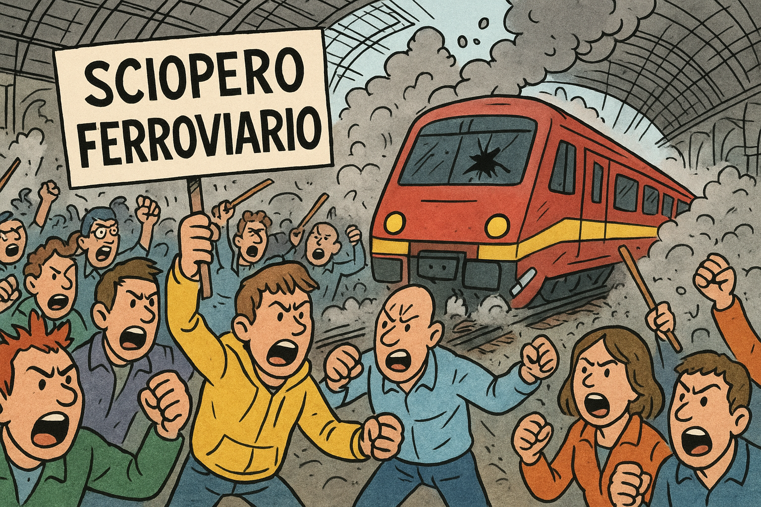 Sciopero: il 2/3 ottobre trasporto ferroviario a rischio