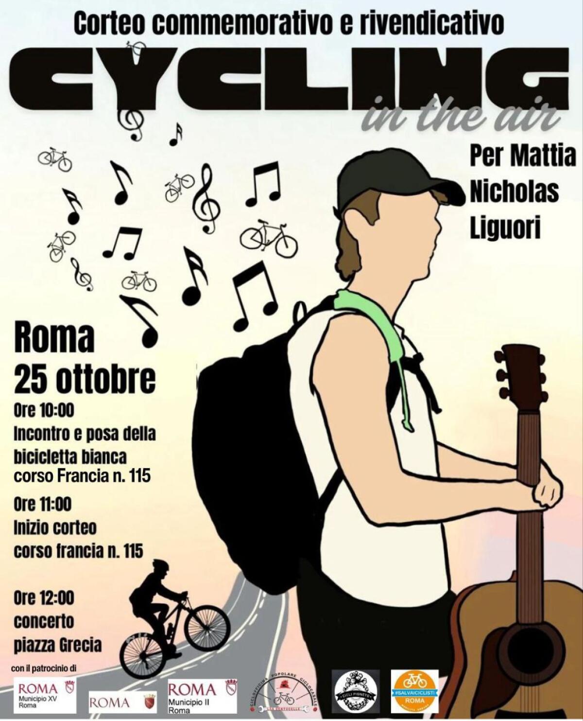 Cycling in the air: in ricordo di Mattia Nicholas Liguori - 