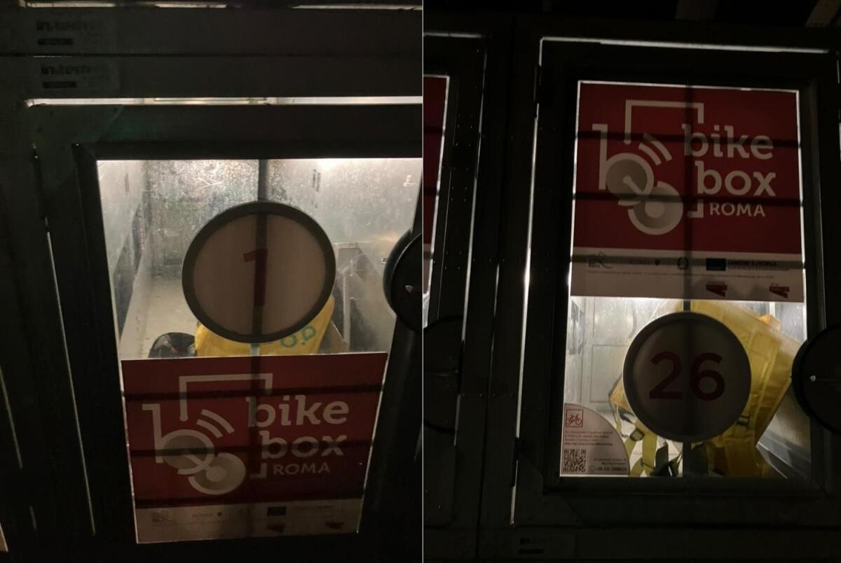 Metro: i delivery food utilizzano i Bike Box per parcheggiare gli zaini - 